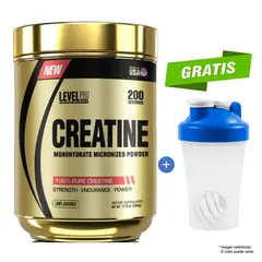 LEVEL PRO - CREATINE MICRONIZED 500 GRAMOS + Regalo