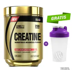 LEVEL PRO - CREATINA 500 G MONOHIDRATADA MICRONIZADA