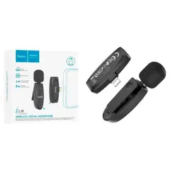 HOCO - Micrófono L15 inalámbrico Lightning cancelación de Ruido