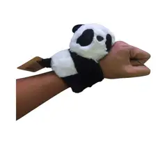 GENERICO - Dos Brazalete De Peluche Oso Panda
