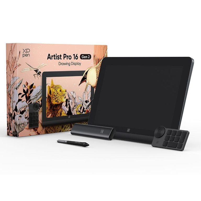 XPPen Artist Pro 16 (Gen 2) Tableta Gráfica con Pantalla 16 Pulgadas QHD
