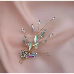 ANADE HANDMADE - TOCADO TIARA ACCESORIO CABELLO JOYAS DE NOVIA