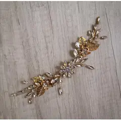 ANADE HANDMADE - TOCADO TIARA ACCESORIO CABELLO JOYAS DE NOVIA