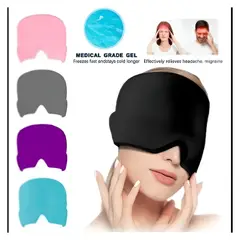GENERICO - Gorro de Cabeza Gel 180 para Terapia de Frío y Calor