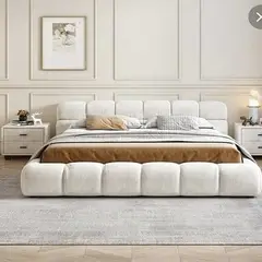GENERICO - Cama elixir premium 2 plazas blanco