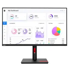 LENOVO - Monitor ThinkVision S22i-30 215 WLED IPS Full HD 75Hz HDMIVGA Color Raven Black Storm Grey