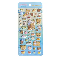 SANRIO - Set de Stickers Rilakkuma 3D San-X Japón