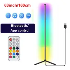 GENERICO - Lampara LED RGB Esquinera Smart Ritmica – Barra 158 Cm