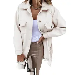 GIOIO - Chaqueta mujer manga larga solida