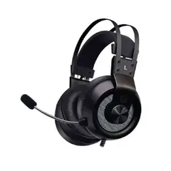 GAMBYTE - Audifono Blood Lord Grey 7.1 Con Microfono Jack Y Usb Negro