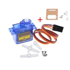 GENERICO - Servomotor Micro Servo 9g Sg90 Arduino Pic Raspberry Pi y Base Soporte