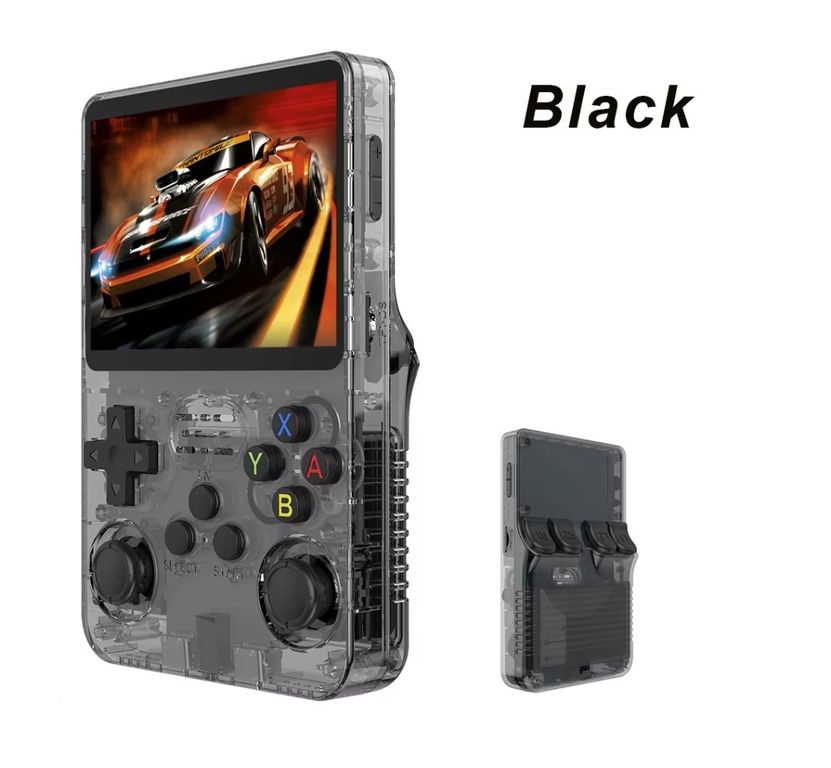 Consola de videojuegos portátil Retro R36S Linux IPS 3,5 pulg 128GB