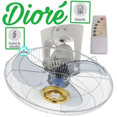 Ventilador de Techo 18pulgadas con Control de 75w