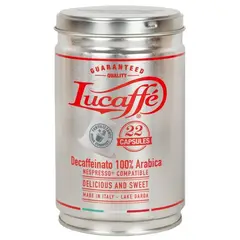 LUCAFFE - Café Molido Descafeinado- Capsulas - 22 unidades