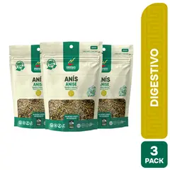 HANAN PERUVIAN SECRETS - Anís Infusión Hanan Tripack 40 gr