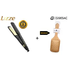 LIZZE - PACK PLANCHA SUPREME TOP LINE + REGALOCEPILLO RAQUETA DE BAMBU