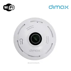 GENERICO - Camara de Seguridad Panoramica - Ojo de pez 3MP Wifi