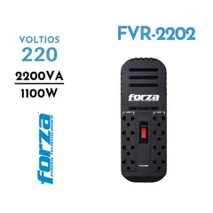 FORZA - Estabilizador 8 Tomas FZ-FVR-2202 2200VA/1100W
