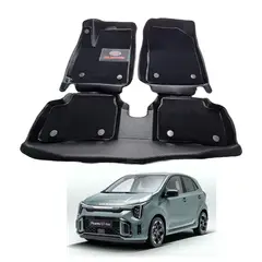 GENERICO - PISOS BANDEJA KIA PICANTO 2018-2024 DE ECOCUERO