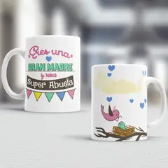 GENERICO - Taza de loza con diseño Día de la Madre 11oz