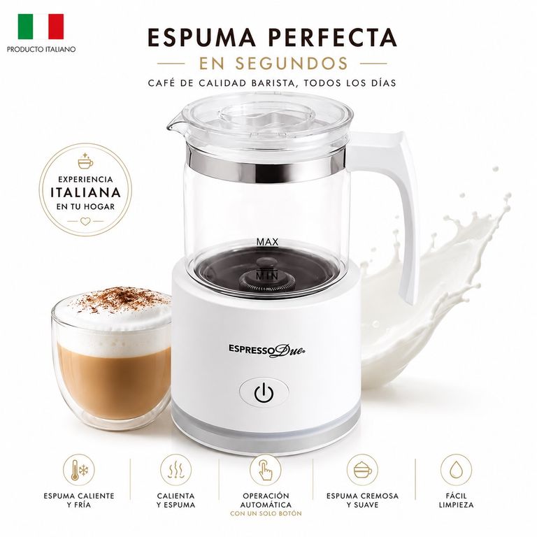 Espumador de leche Italiano automático capuccino