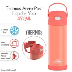 THERMOS - Termo Yolo Acero 470ml - Melón