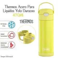 THERMOS - Termo Yolo Acero 470ml - Amarillo