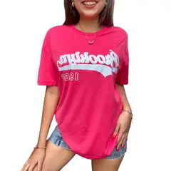 ENGELL - Polo Oversize Brooklyn Fucsia