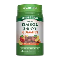 NATURE'S TRUTH - Omega 3, 6, 7, 9 50 Gomitas Veganas