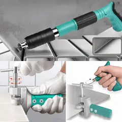 ROSH - Pistola de Clavos Fulminante + Cortador de Vidrio Precisión Total