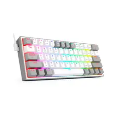 REDRAGON - Teclado Fizz Pro K616RGB GREYWHITE