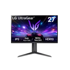 LG - Monitor gaming 27GS65F UltraGear™ FHD 180Hz de 27 pulgadas - 1ms (GtG), HDR10, FreeSync™