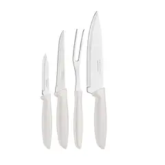 TRAMONTINA - Juego de cuchillos por 4 piezas Plenus Blanco -