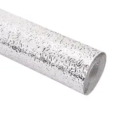 GENERICO - Papel de Aluminio Cocina Pegatina Autoadhesiva Impermeable