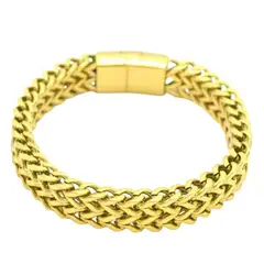 GENERICO - Pulsera De Cadena Hombre Acero Y Aleación