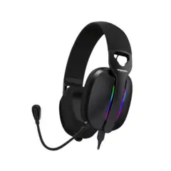 MICRONICS - Auricular gamer rgb con microfono FRANTIC GH805