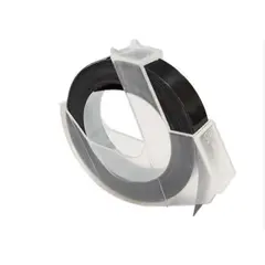 GENERICO - CINTA COMPATIBLE PARA DYMO XPRESS PRO DE 12MM X 3M DE PLASTICO NEGRO