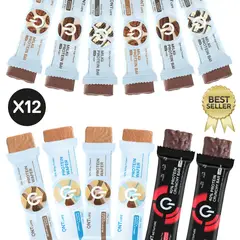 QNT - Pack x 12 Barras de Proteinas Surtidas