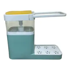 WELL BEING - Organizador de Cocina Dispensador de Lavavajillas con Esponja