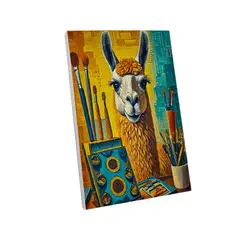 MAKA - PINTURA CON NUMEROS LLAMA PAINTER 20X30CM