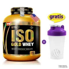 LEVEL PRO - PROTEÍNA ISO GOLD WHEY DE 3000 GRAMOS VAINILLA