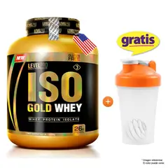 LEVEL PRO - PROTEÍNA ISOLATADA ISO GOLD WHEY 3KG VAINILLA