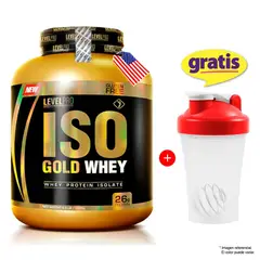 LEVEL PRO - PROTEÍNA ISO GOLD WHEY DE 3000 GRAMOS CHOCOLATE