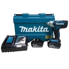 MAKITA - Llave De Impacto 1/2 18v + 2 Baterías 3ah Y Cargador