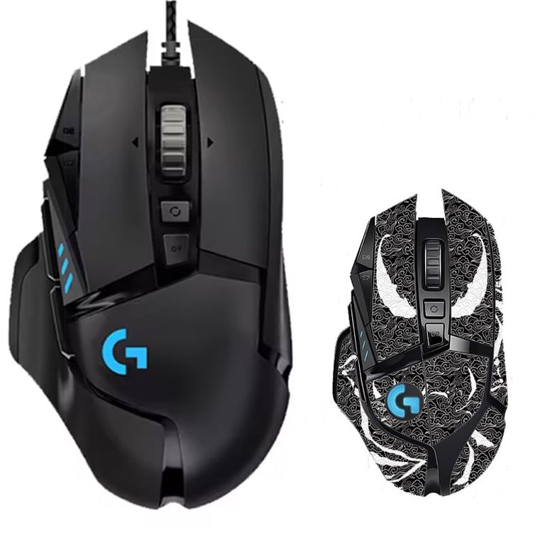 Mouse Gamer G502 Hero Y Pegatinas antideslizantes -Negro