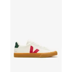VEJA - Tenis de hombre campo leather poker natural Blanco
