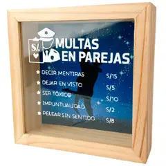 GENERICO - Alcancía Multas en parejas