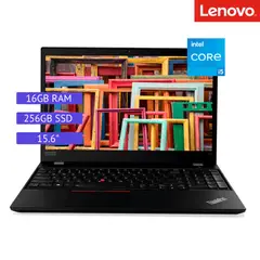 LENOVO - Laptop Reacondicionada Thinkpad T15 -Core i5 - 16GB RAM - 256gb SSD - Negro