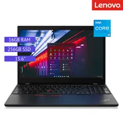 LENOVO - Laptop Reacondicionada Thinkpad L15 -Core i5 - 16GB RAM - 256gb SSD - Negro