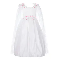 GENERICO - Vestido para Niña Blanco Doncella Perla